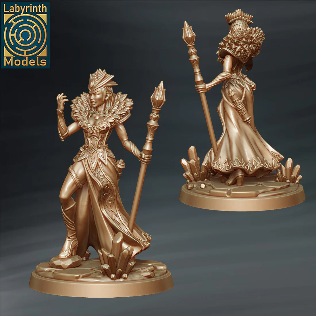 Labyrinth Models - Winter Witch - Ice Queen 2023 February