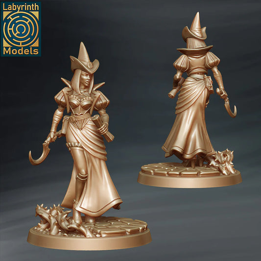 Labyrinth Models - Female Warlock Apprentice 2 - Witch Hunters 2023 March