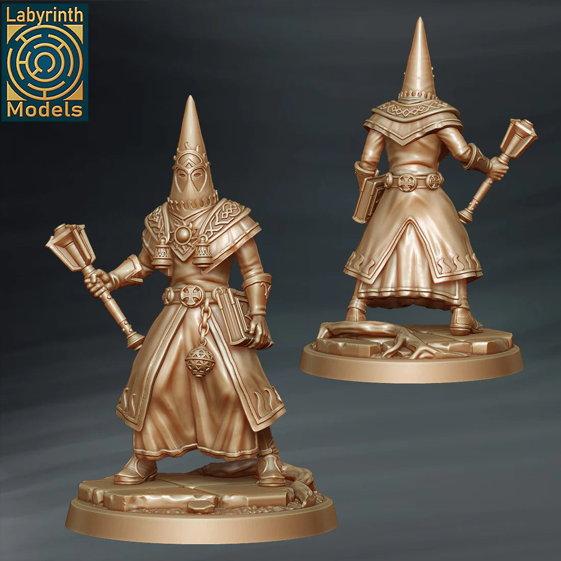 Labyrinth Models - Zealot Cleric 3 - Witch Hunters 2023 March