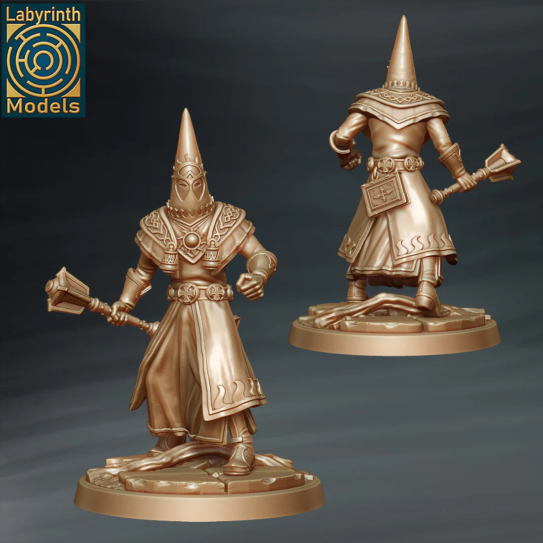 Labyrinth Models - Zealot Cleric 4 - Witch Hunters 2023 March