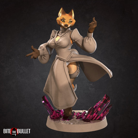 Bite the Bullet - Kitsune Lady Mahrian  - Foxfolks February 2022