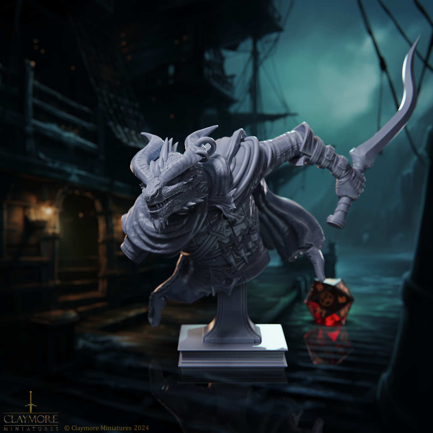 Claymore Miniatures - Lalxyus Haltar, Bust 12cm - Voyage of the Damned 2025 March