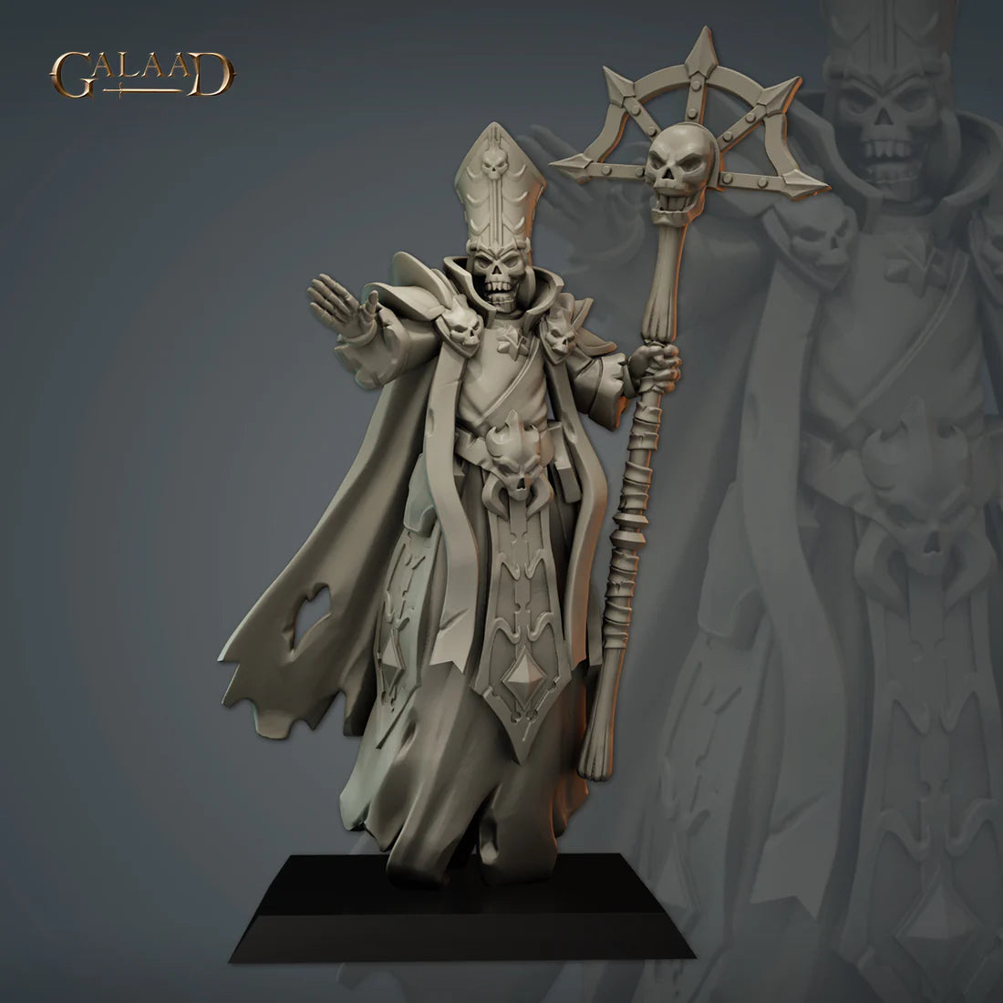 Galaad - Lich 01 Cleric Skeleton - Skeletons 2024 March