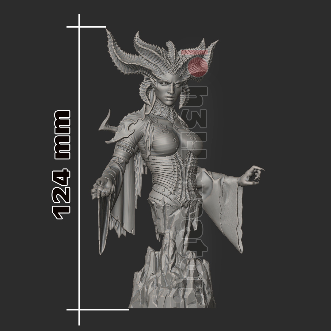 H3LL Creator - Lilith, Matriarch of Demons - Diablo (Bust)