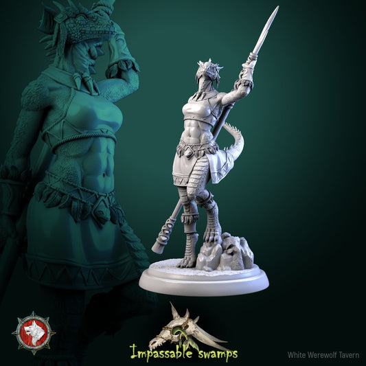 White Werewolf Tavern - Barbarian Lizardfolk Female 5 -  Impassable Swamps 2023 May