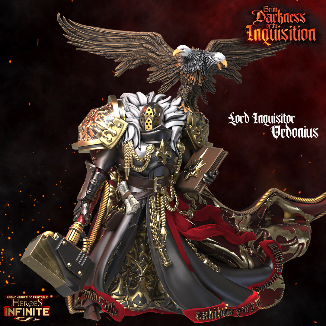 Heroes Infinite Raging Heores - Lord Inquisitor Ordonius - Grim Darkness of the Inquisition  #36