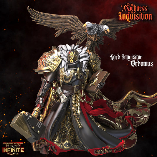 Heroes Infinite Raging Heores - Lord Inquisitor Ordonius - Grim Darkness of the Inquisition  #36