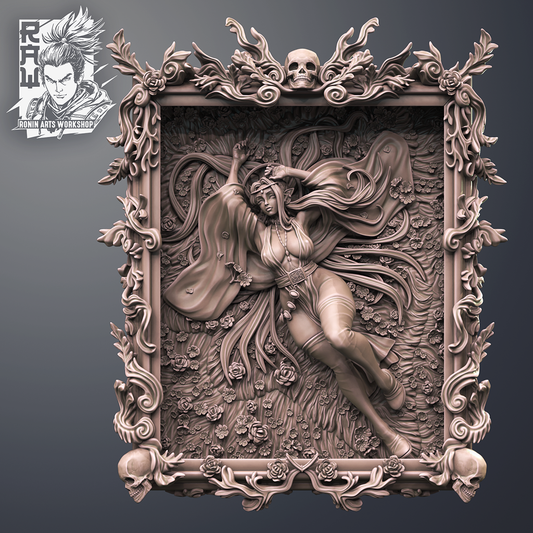 Ronin Arts - Arkilia Pin Up, Frame