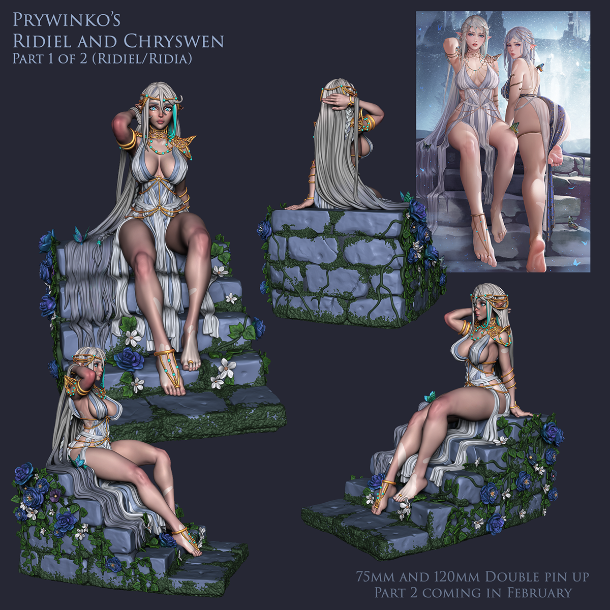 Ronin Arts - Ridia, Elf Princess