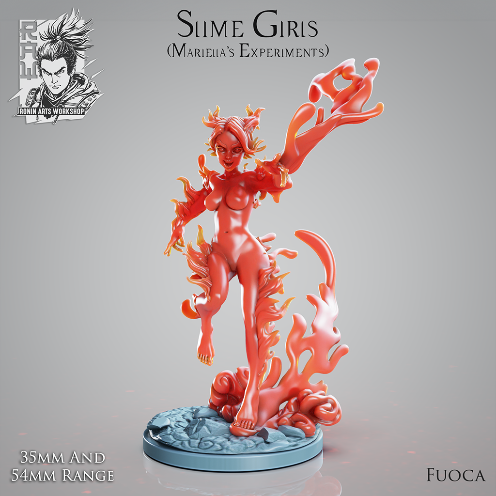 Ronin Arts - Fuoca, Slime Girls - Marieiias´s Experiments