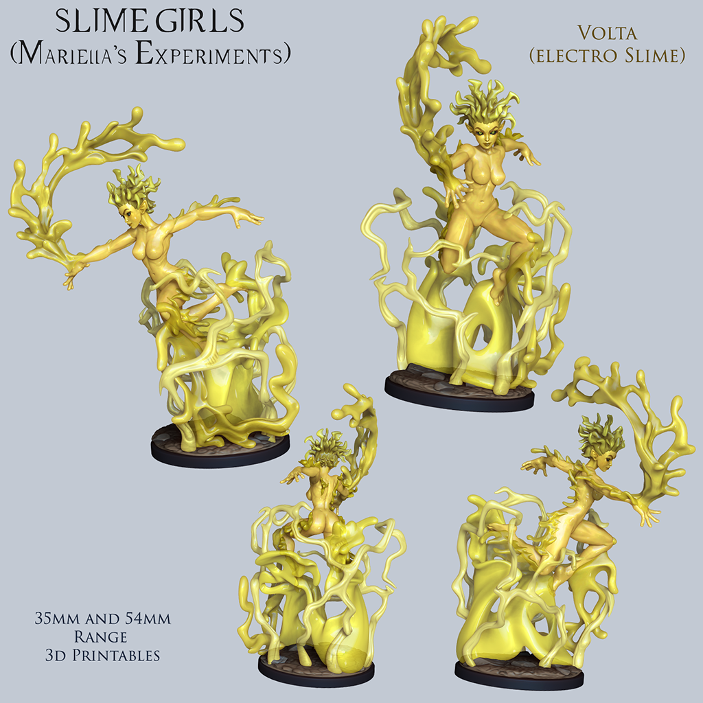 Ronin Arts - Volta, Slime Girls - Marieiias´s Experiments