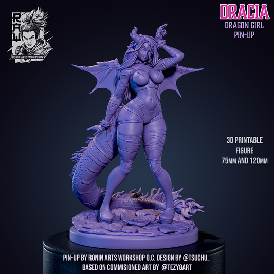 Ronin Arts - Dracia, Dragon Girl Pinup