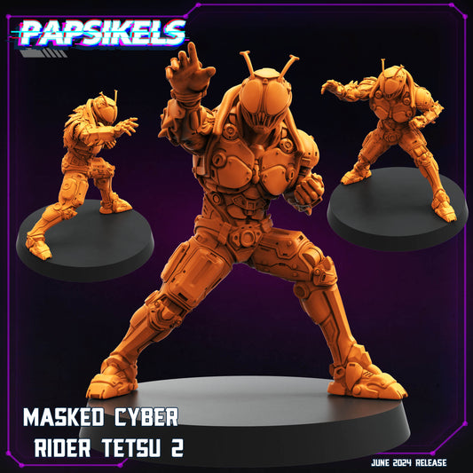 Papsikels - Masked Cyber Rider Tetsu 2 - Cyberpunk 2024 June
