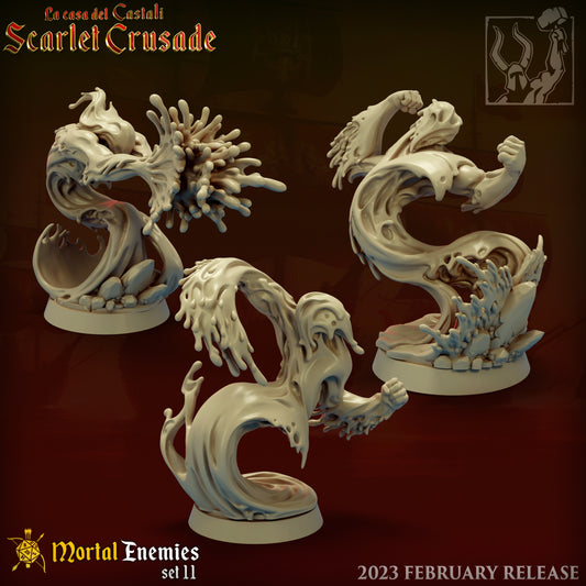 Titan Forge - Water Elemental (Large), Mortal Enemies #11 - Scarlet Crusade 2023 February