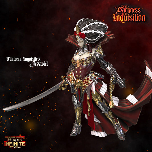 Heroes Infinite Raging Heores - Mistress Inquisitrix Jezaviel - Grim Darkness of the Inquisition  #36