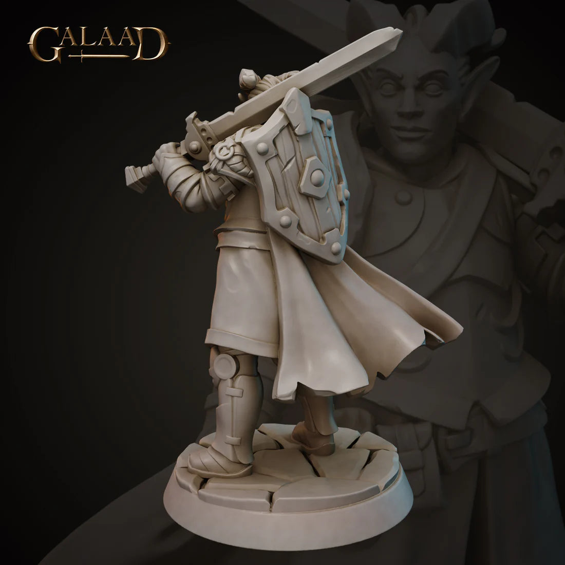 Galaad - Mknight Tiefling Fighter - Tieflings 2023 June