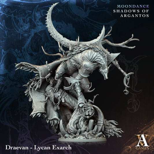 Archvillain Games - Draevan, Lycan Exarch (Gargantuan) - Mondance - Shadows of Argantos 2025 March