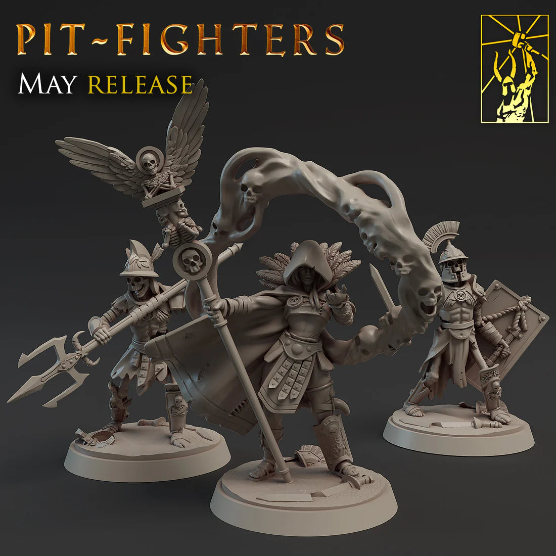 Titan Forge - Macaria Deathwish Cleric Necromancer (2) Minions - Pithfighters 2021 May