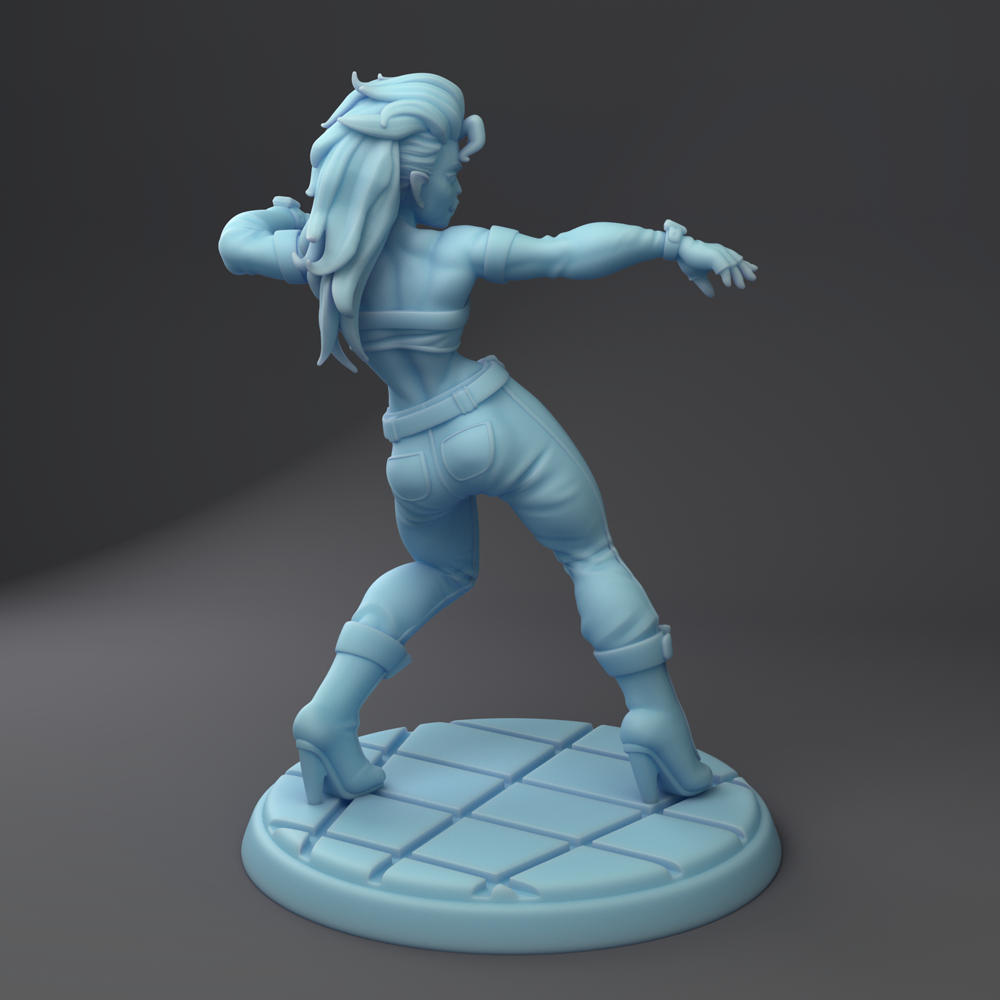 Twin Goddess Miniatures - Maggona, Orcish Dancer - 2022 January Release