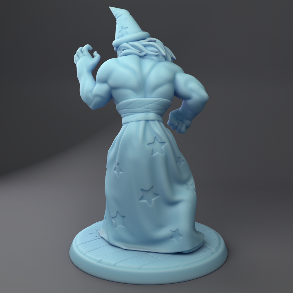 Twin Goddess Miniatures - Magus the Arm Wrestler - Tavern Set 2022 February