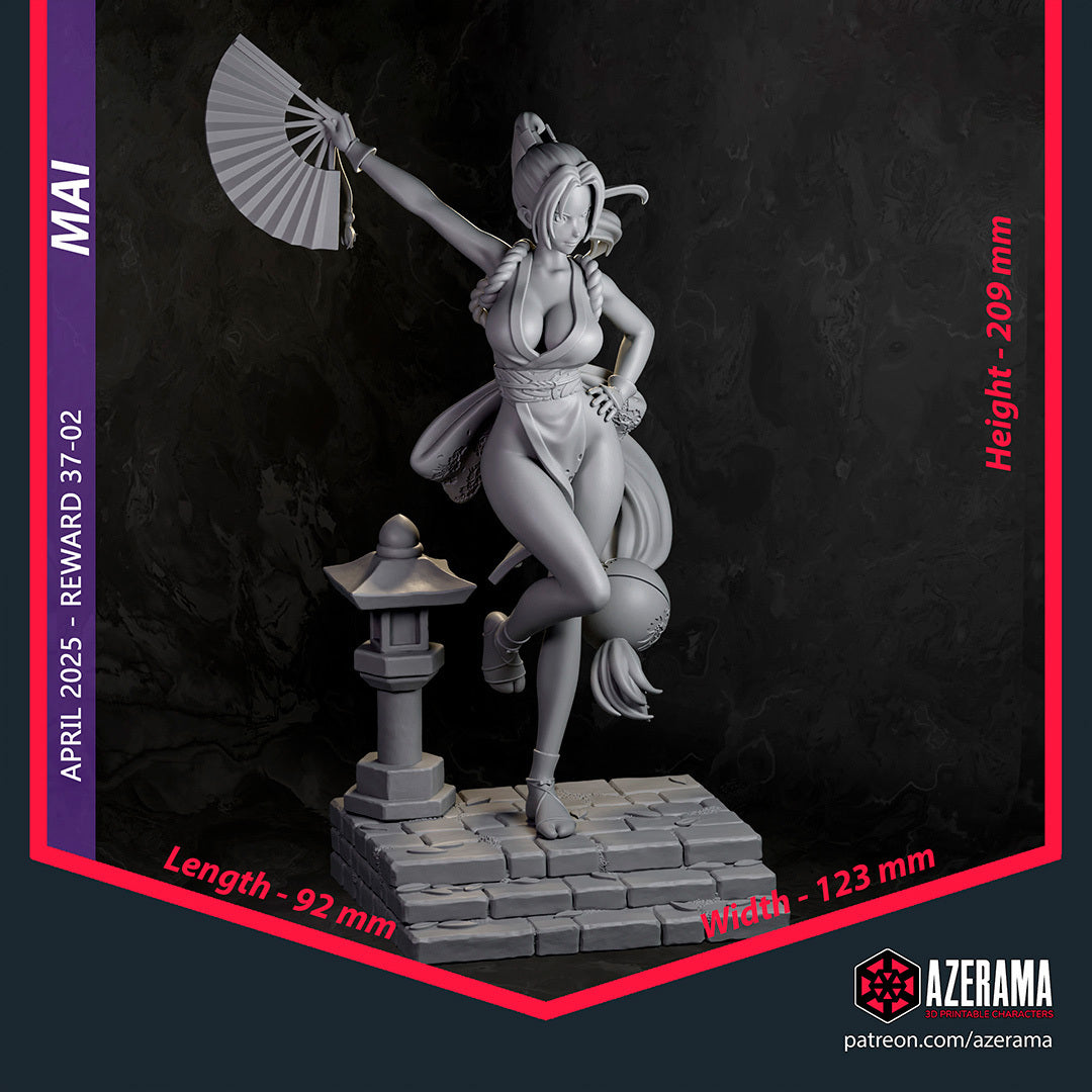 Azerama - Mai Shiranui, Fatal Fury