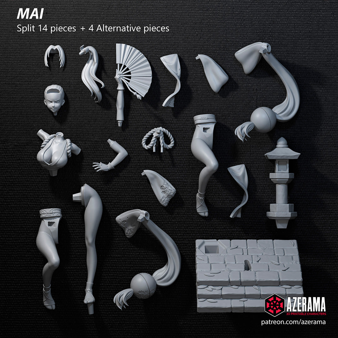 Azerama - Mai Shiranui, Fatal Fury