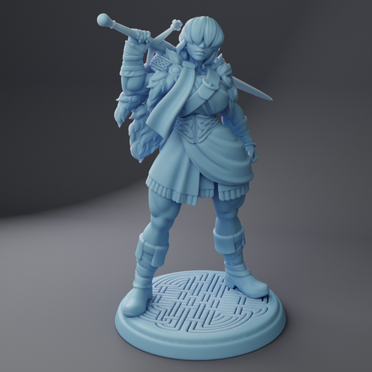 Twin Goddess Miniatures - Maisie The Minotaur Highlander - 2025 June