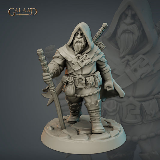 Galaad - Male Dwarf 01 Fighter - Caravan and Dwarves 2023 September