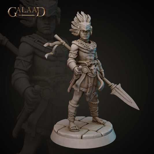 Galaad - Male Fighter 01 Human - Aztecs 2023 April