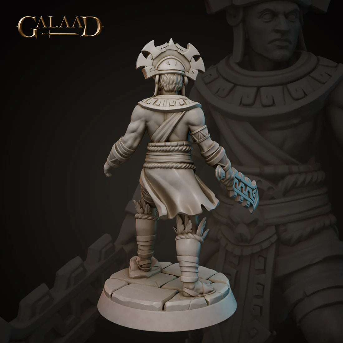 Galaad - Male Fighter 02 Human - Aztecs 2023 April