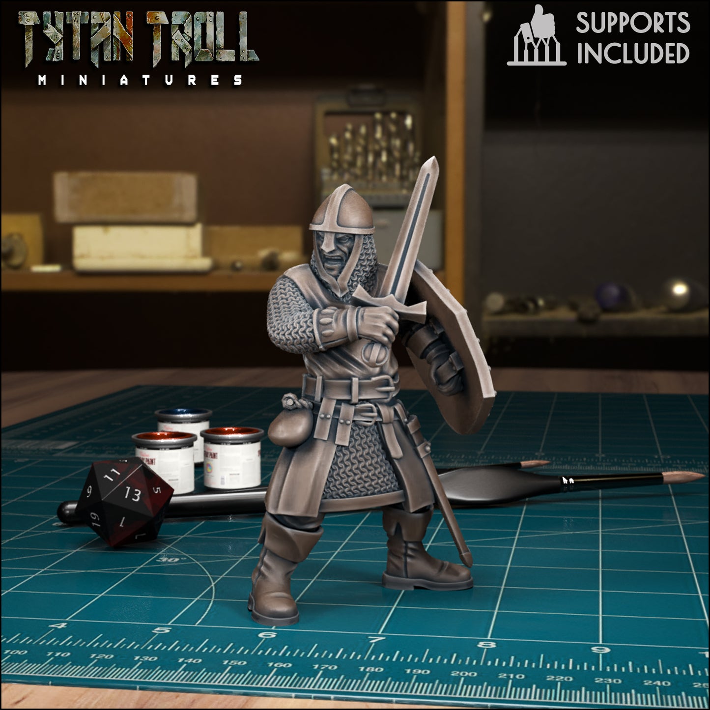 Tytan Troll - Man at arms 1, The Curse of Stradh - 2024 January