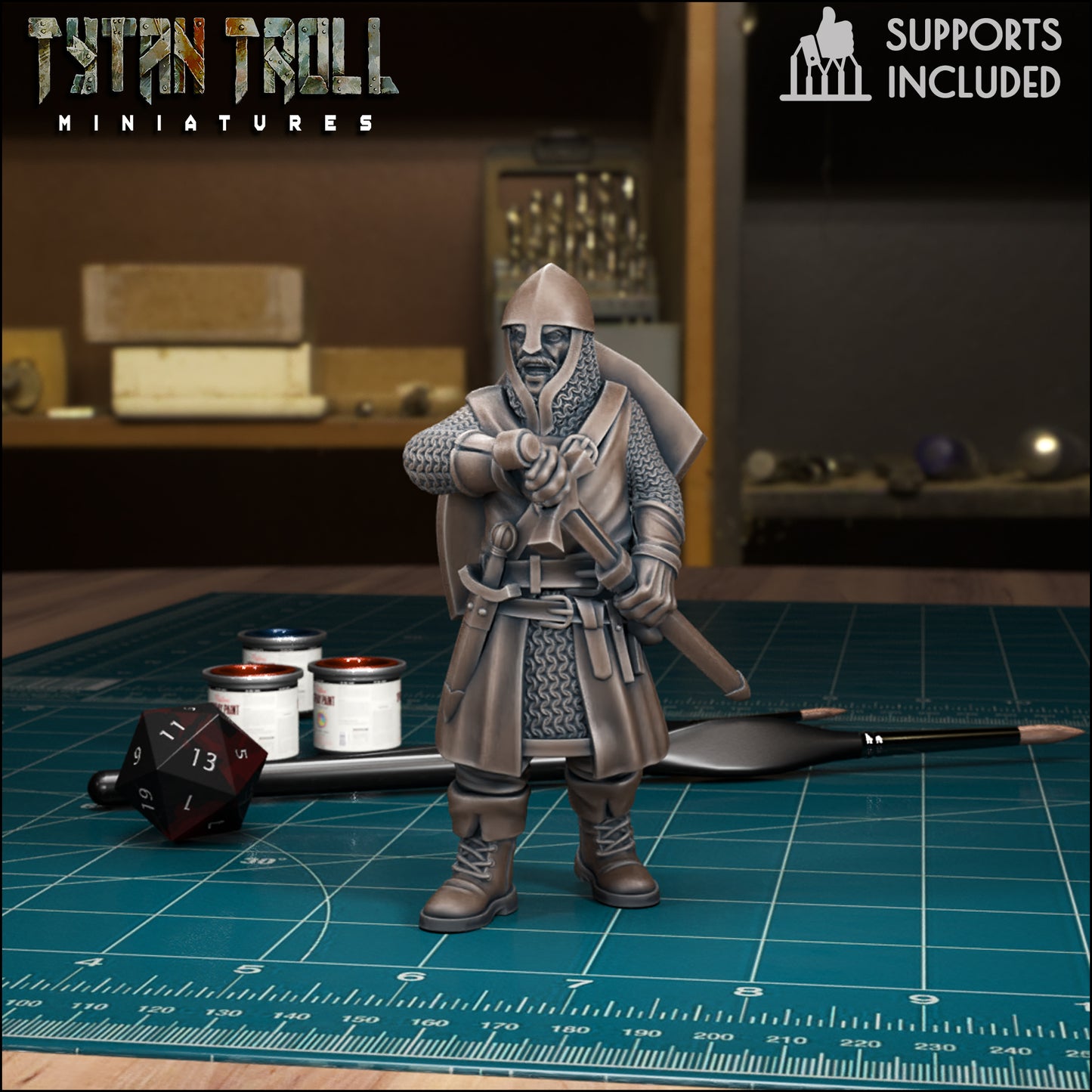 Tytan Troll - Man at arms 2, The Curse of Stradh - 2024 January