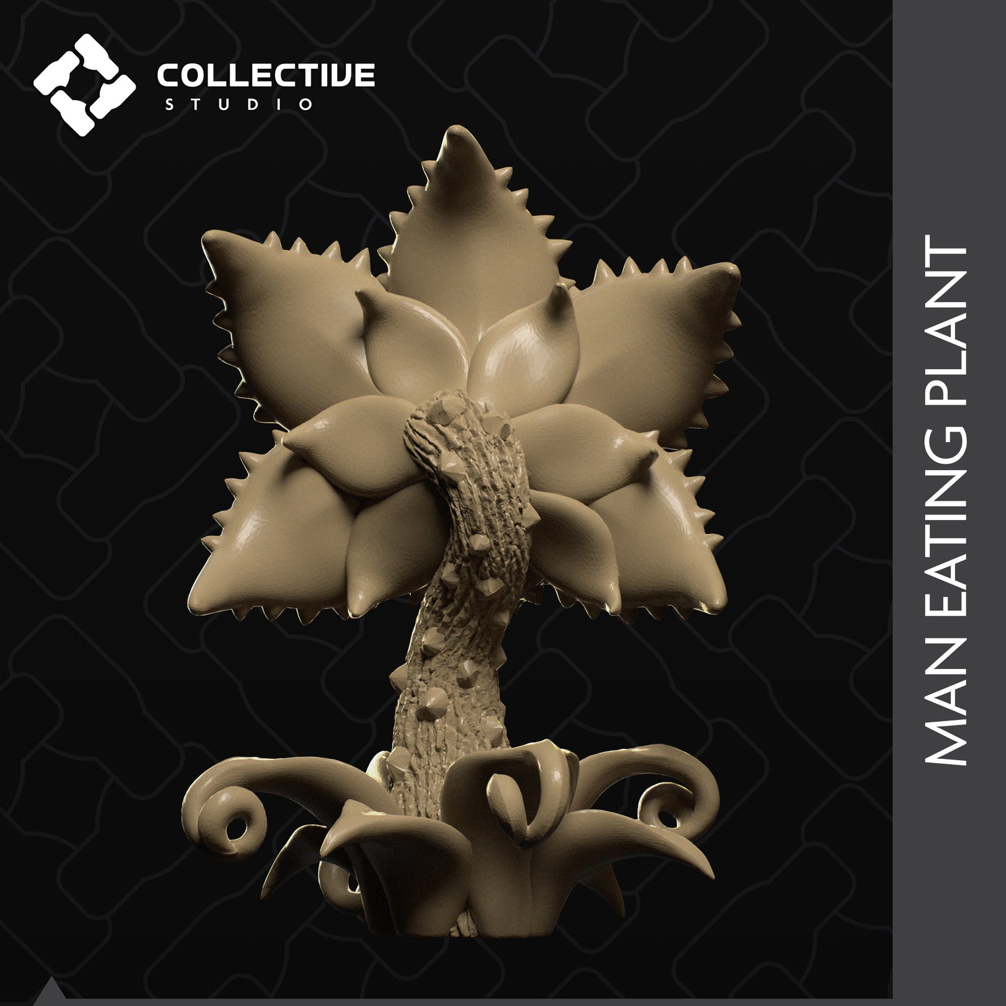 Collective Studio - Man Eating Plant