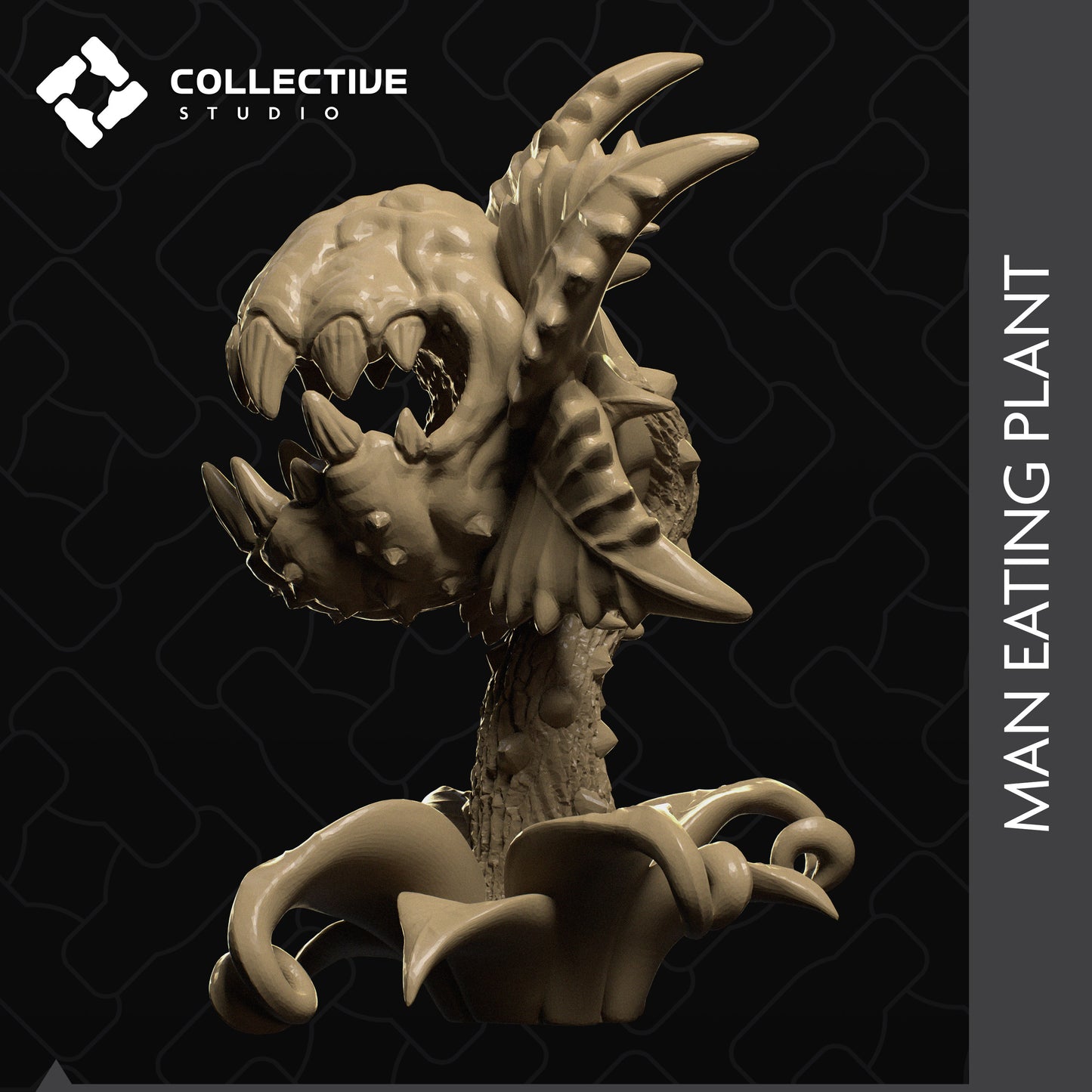 Collective Studio - Man Eating Plant