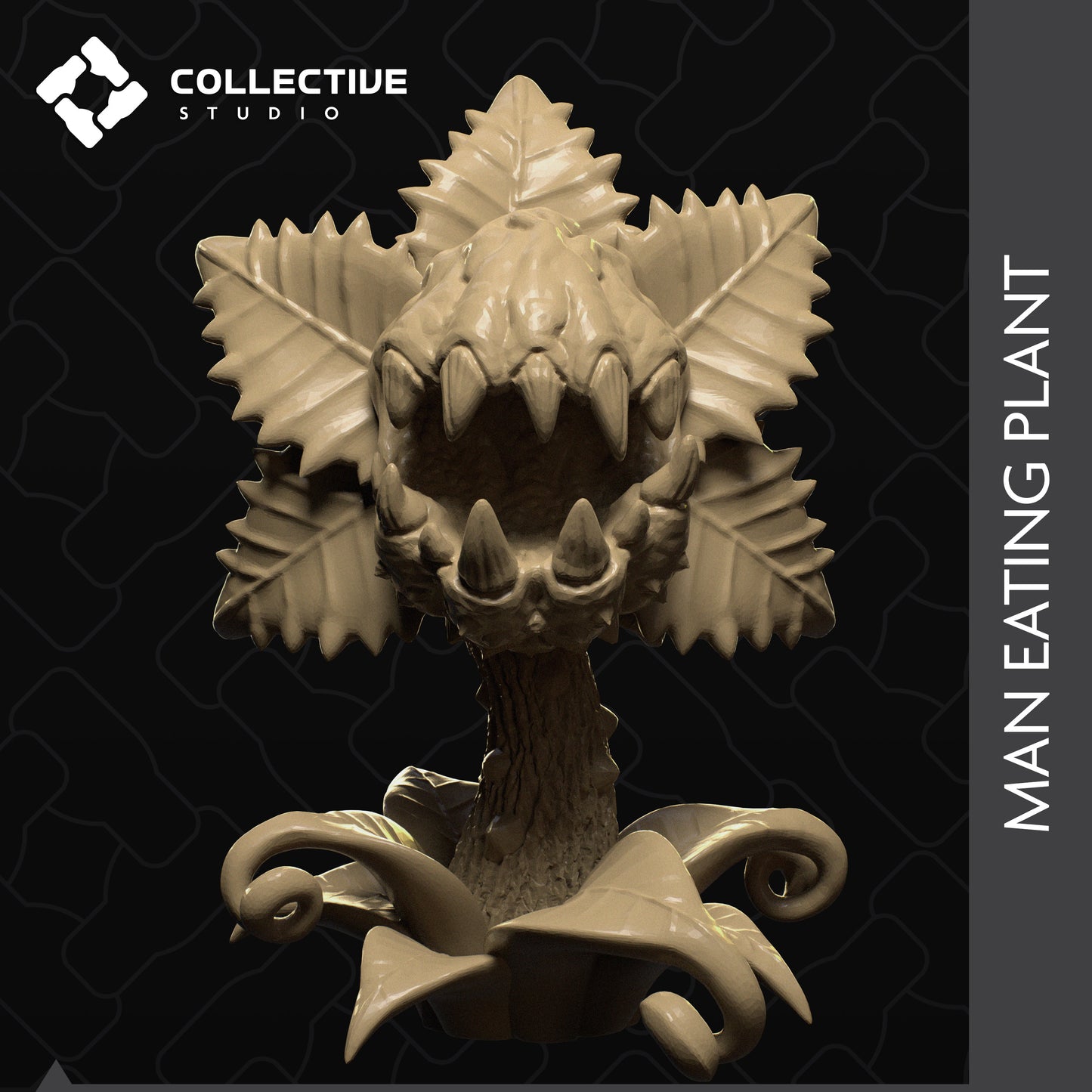 Collective Studio - Man Eating Plant