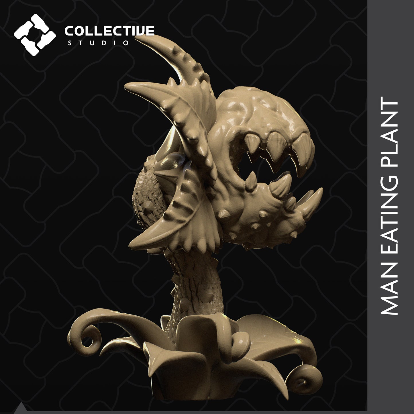 Collective Studio - Man Eating Plant