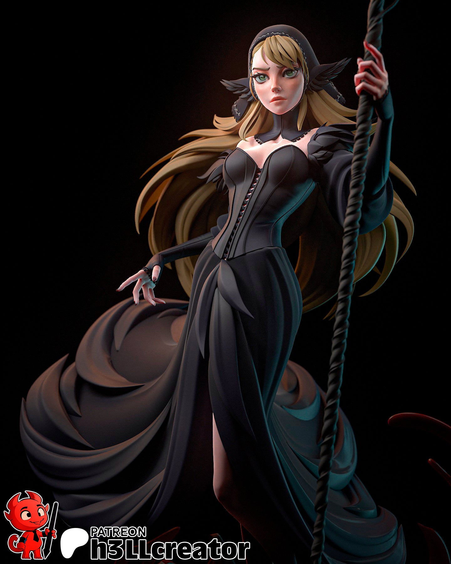 H3LL Creator - Marcille, Dark mage - Dungeon Meshi