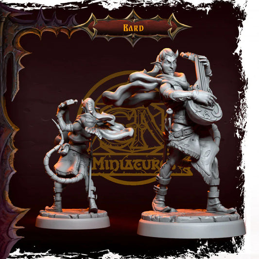 Epic Adventure - Bard Male Tiefling 1 - Infernal Tiefling Heroes