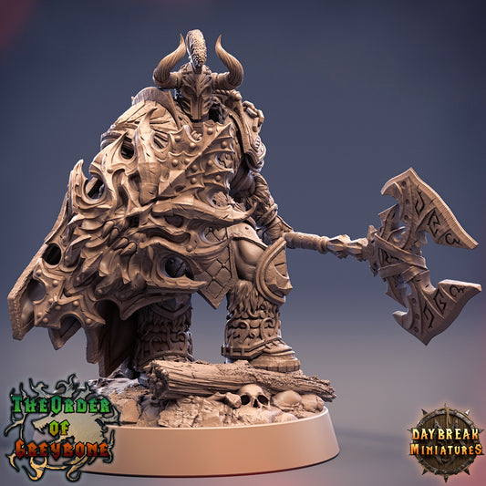 Daybreak Miniatures - Marius Heartcleaver - The Order of Greybone 2021 December