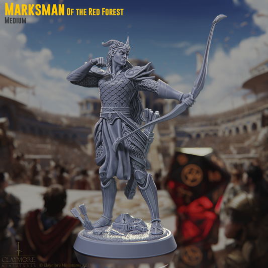 Claymore Miniatures - Elf Ranger, Marksman of the Red Forest - Tournament of Champions 2025 January