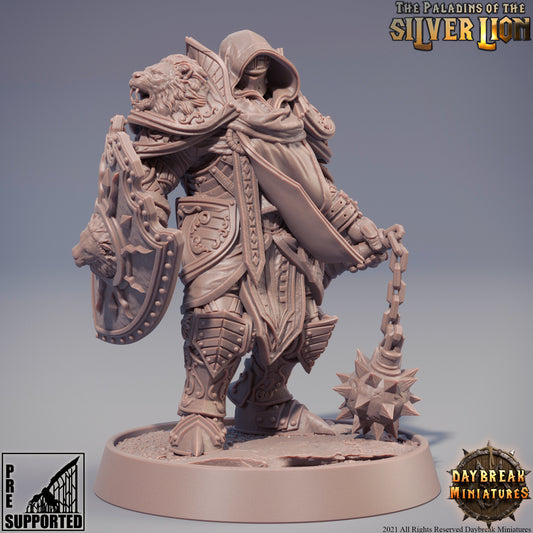 Daybreak Miniatures - Mattias du Lion Tuant - Paladins of the Silver Lion 2021 March