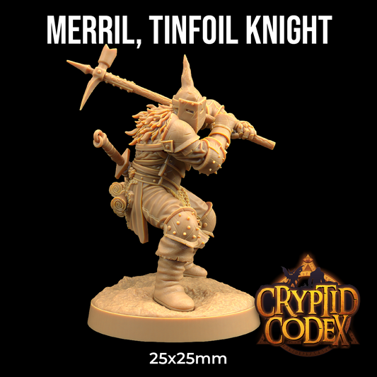 Dragons Trappers Lodge - Merril, Tinfoil Knight - Cryptid Codex 2025 October