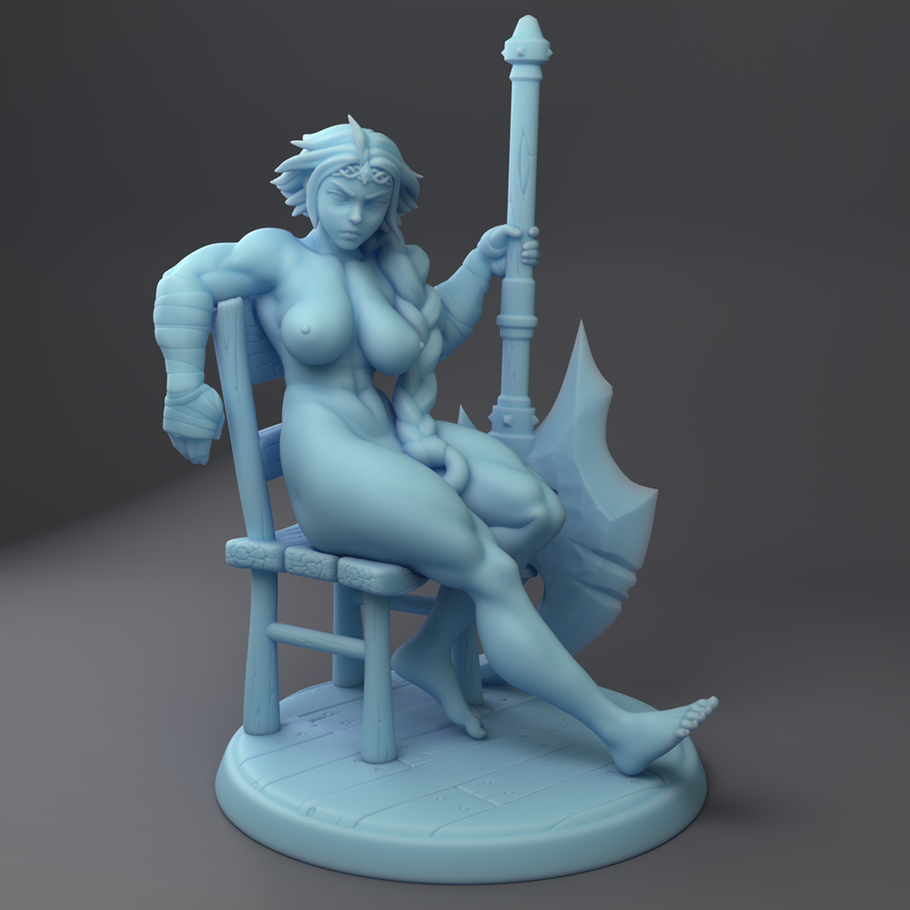 Twin Goddess Miniatures - Millie the Merc - Tavern Set 2022 February