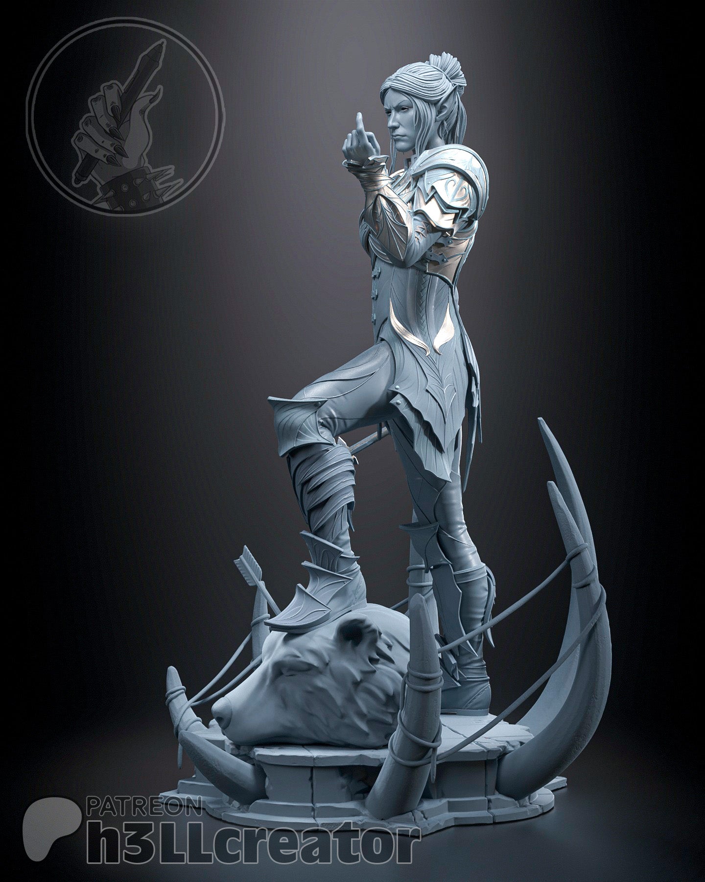 H3LL Creator - Minthara, Drow Cleric - Baldurs Gate 3