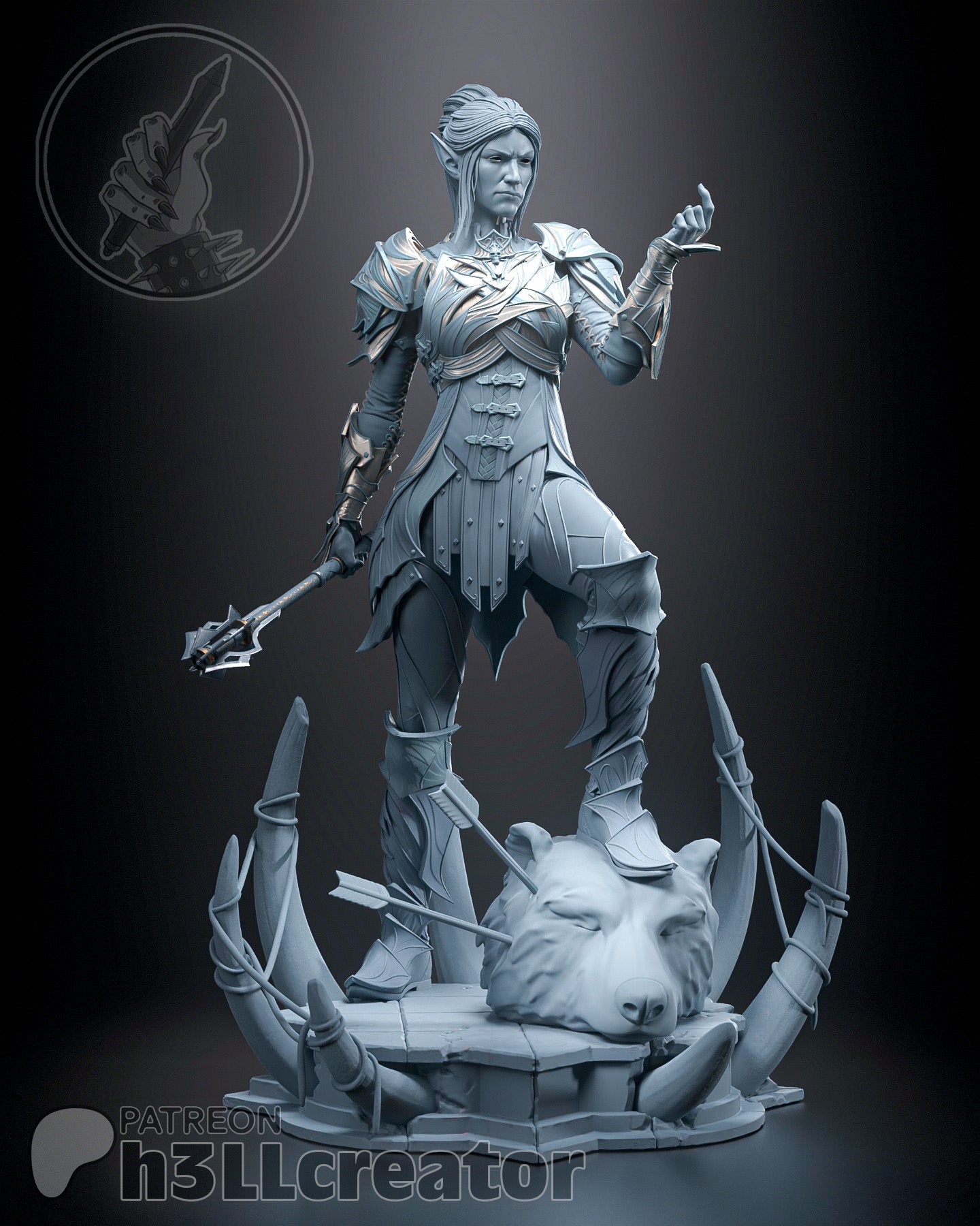 H3LL Creator - Minthara, Drow Cleric - Baldurs Gate 3
