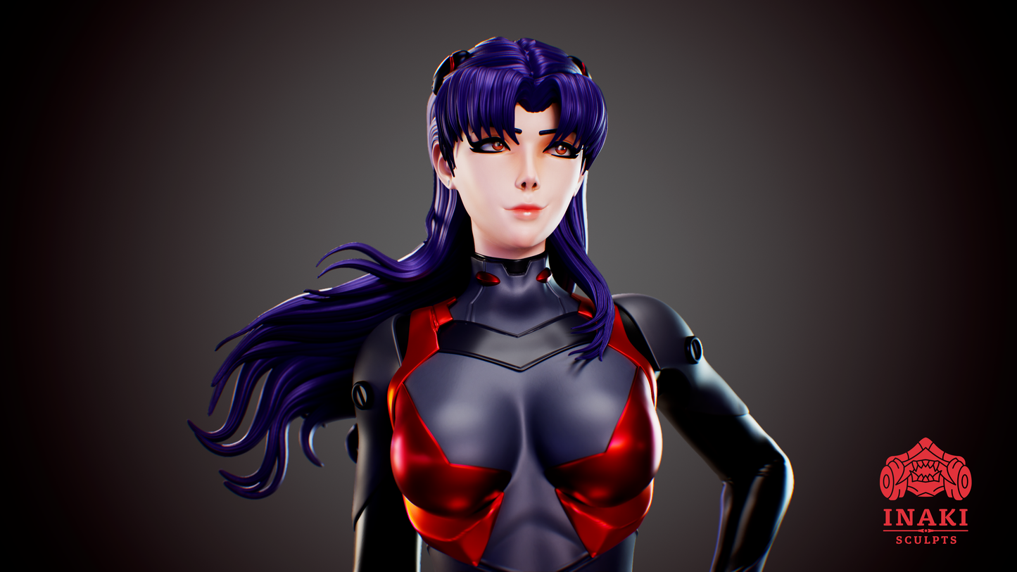 Inaki Sculpts - Misato Katsuragi, Evangelion