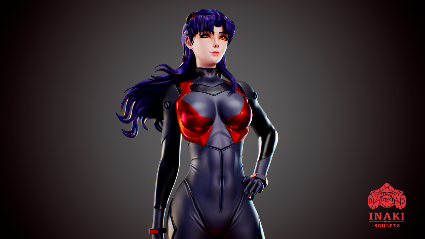 Inaki Sculpts - Misato Katsuragi, Evangelion