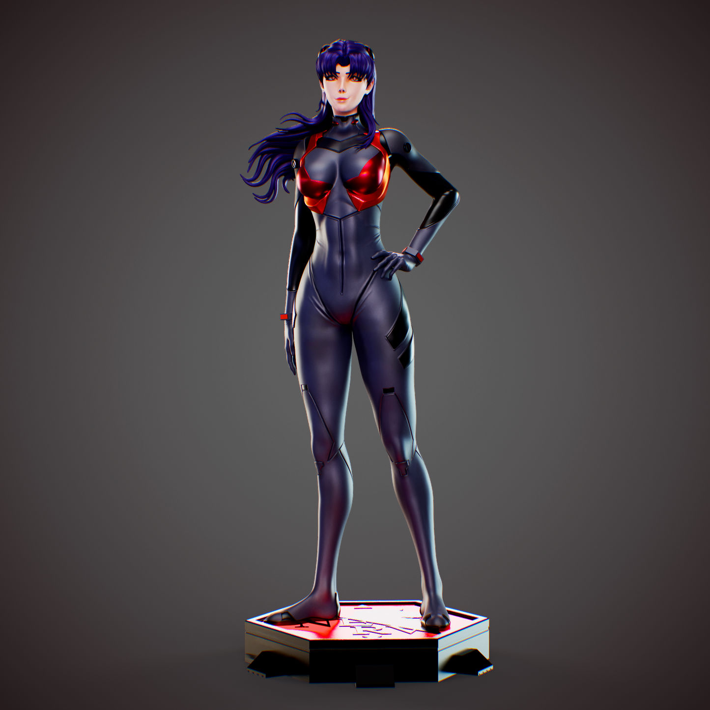 Inaki Sculpts - Misato Katsuragi, Evangelion