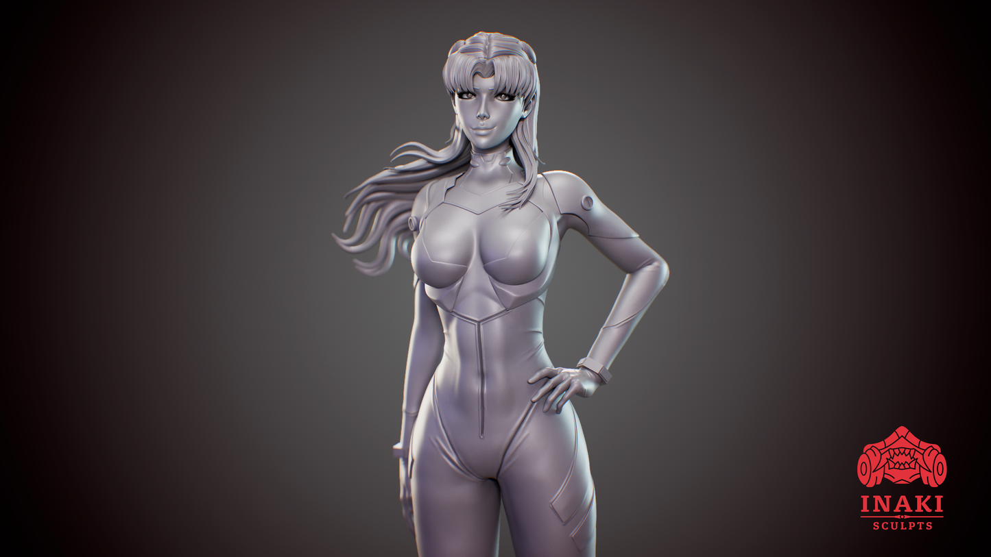 Inaki Sculpts - Misato Katsuragi, Evangelion