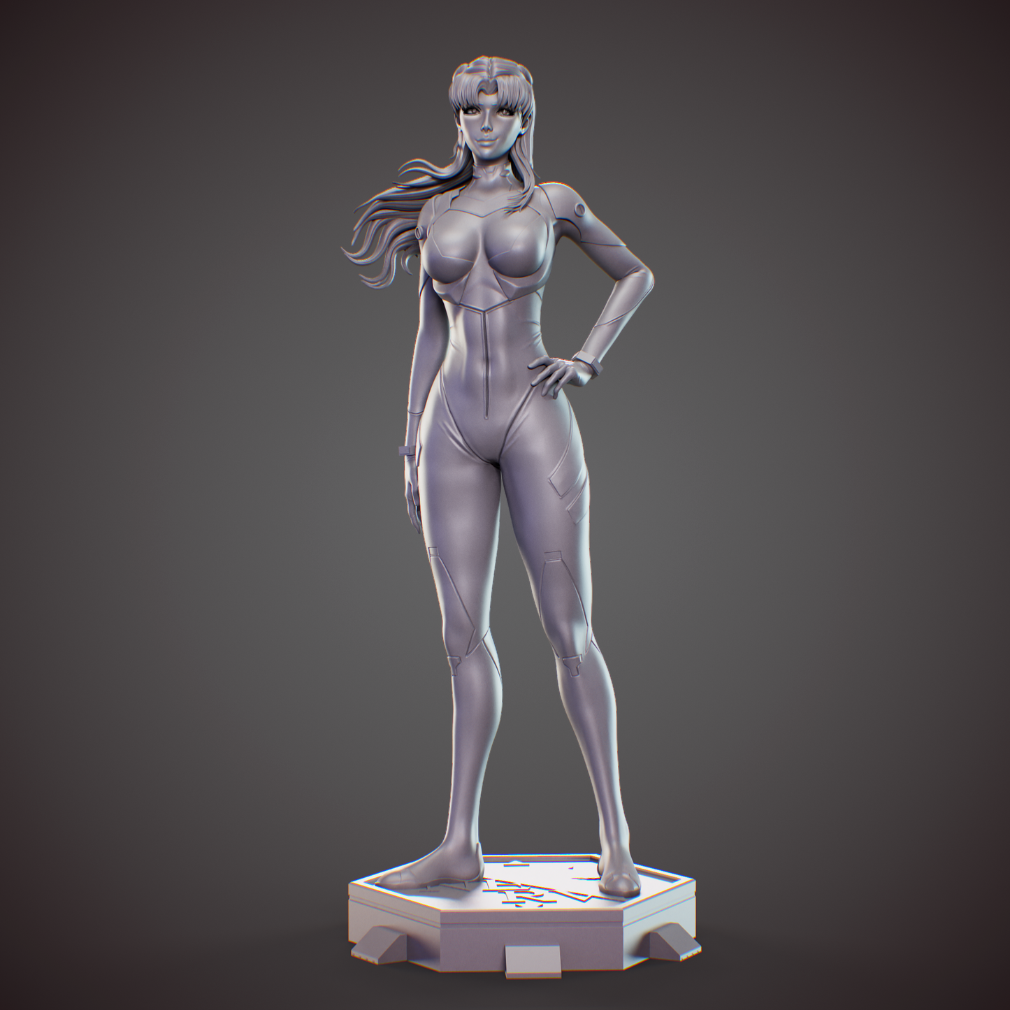 Inaki Sculpts - Misato Katsuragi, Evangelion